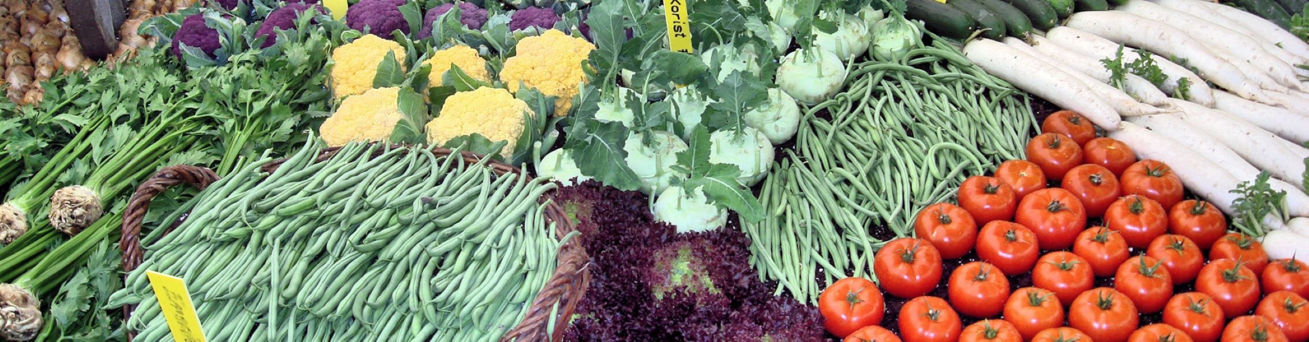 Gemüse, Salate, Früchte - Handelsprodukte